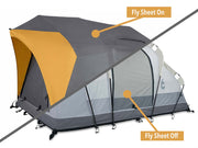 REV Tent Gen 2 removable fly sheet reveal desert color view