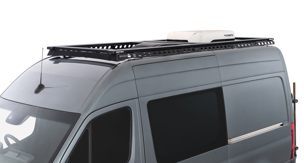 Rhino Rack Mercedes Benz Sprinter Overlanding Kit Mounted