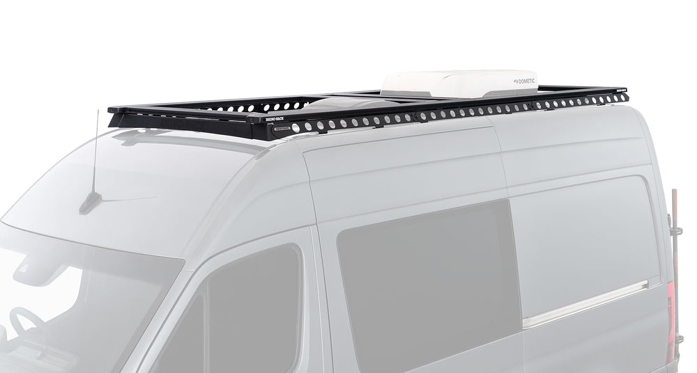 Rhino Rack Mercedes Benz Sprinter Overlanding Kit Mounted