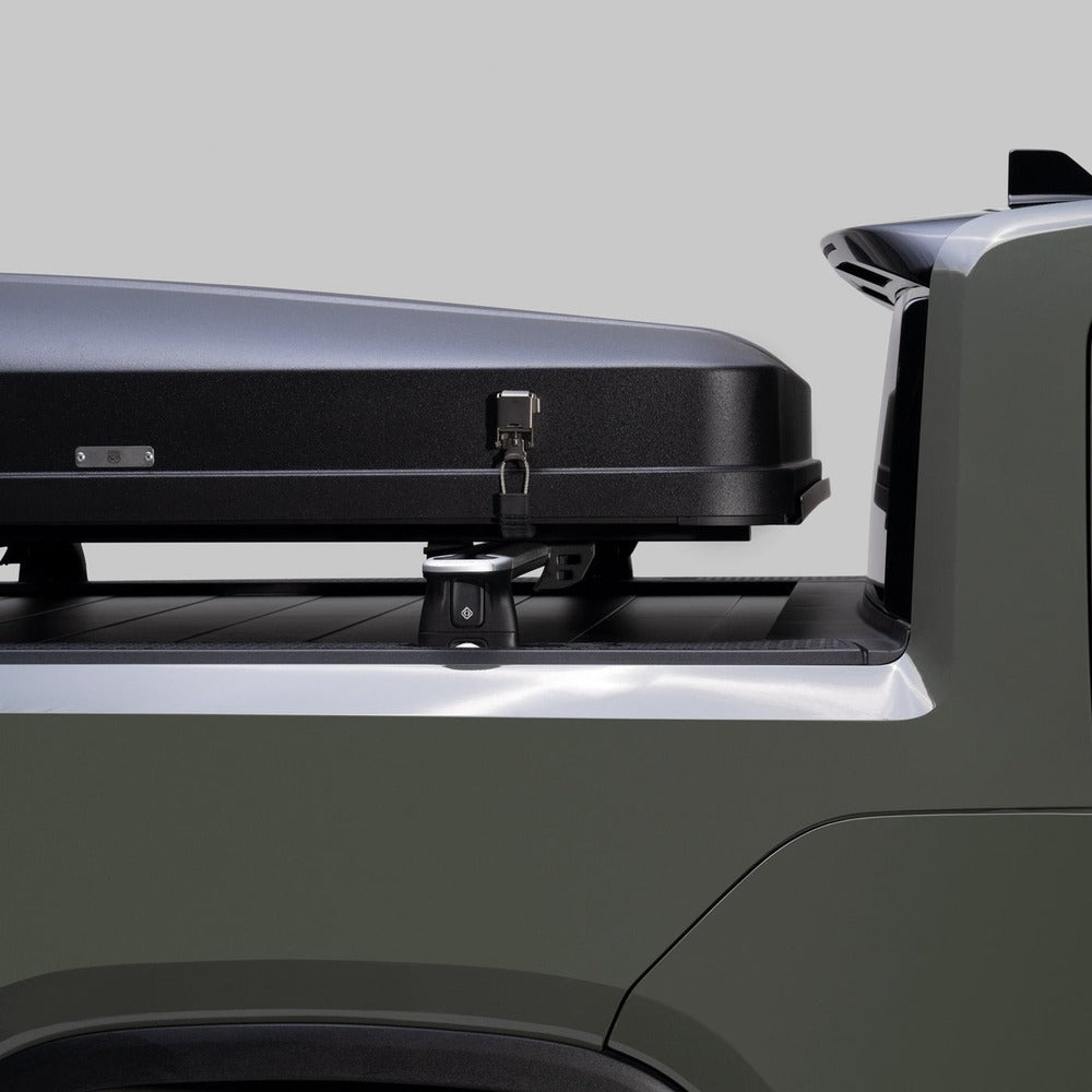 Rivian x iKamper Skycamp Mini Roof Top Tent Close Up View