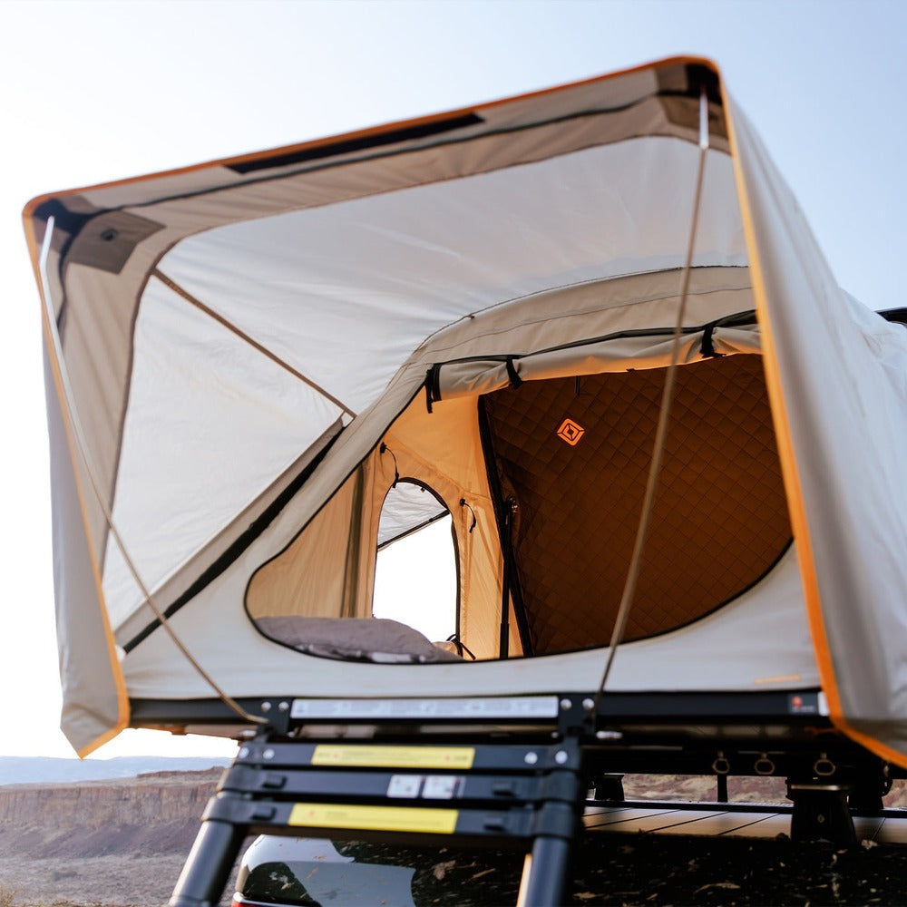 Rivian x iKamper Skycamp Mini Roof Top Tent Entrance Point