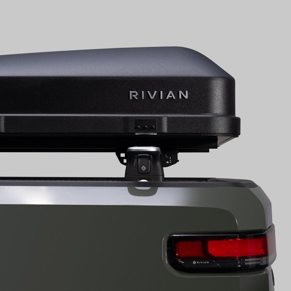 Rivian x iKamper Skycamp Mini Roof Top Tent Logo