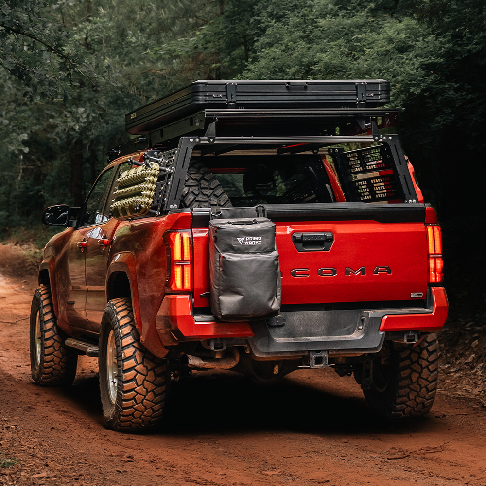 Cali Raised Bed Rack Roof Rack Extension For 2005-2025 Toyota Tacoma