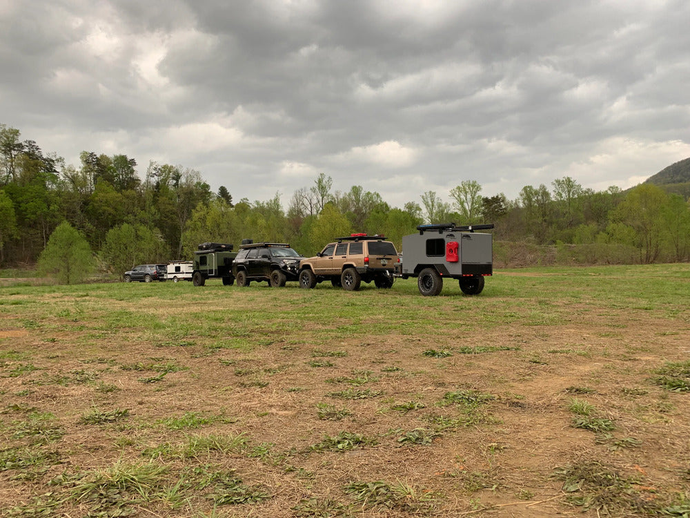 Two Runaway Campers Venturist Trailers