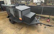 Rustic Mountain Overland Yakka 60 Mini Camper Trailer view from above