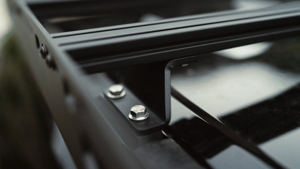 Close Up View Of The Sherpa Atlas Land Cruiser Roof Rack Bolts