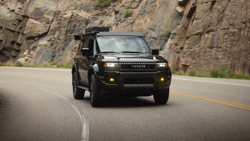 Sherpa Atlas Land Cruiser Roof Rack Front View