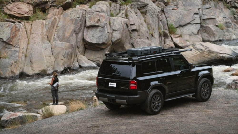 Sherpa Atlas Land Cruiser Roof Rack Back Side