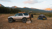 Side View Of The Mounted Sherpa Matterhorn Sport 4Runner Roof Rack