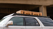 Side View Of The Sherpa Matterhorn Sport Roof Rack On A 4Runner Carrying Gear