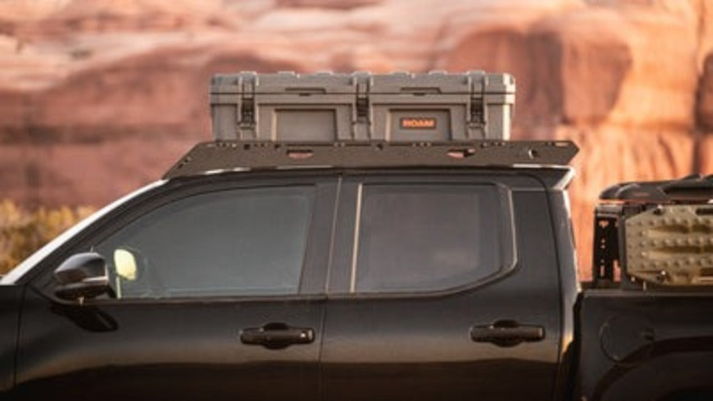 Sherpa The Rainier Tacoma Roof Rack Side View Mounted