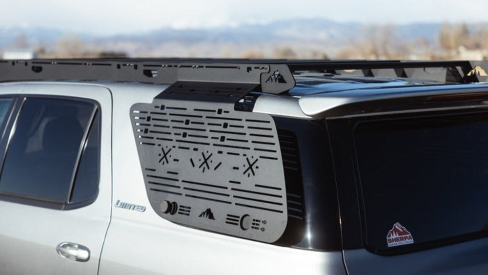 Sherpa 1st Gen Sequoia Window Panel Close Up View