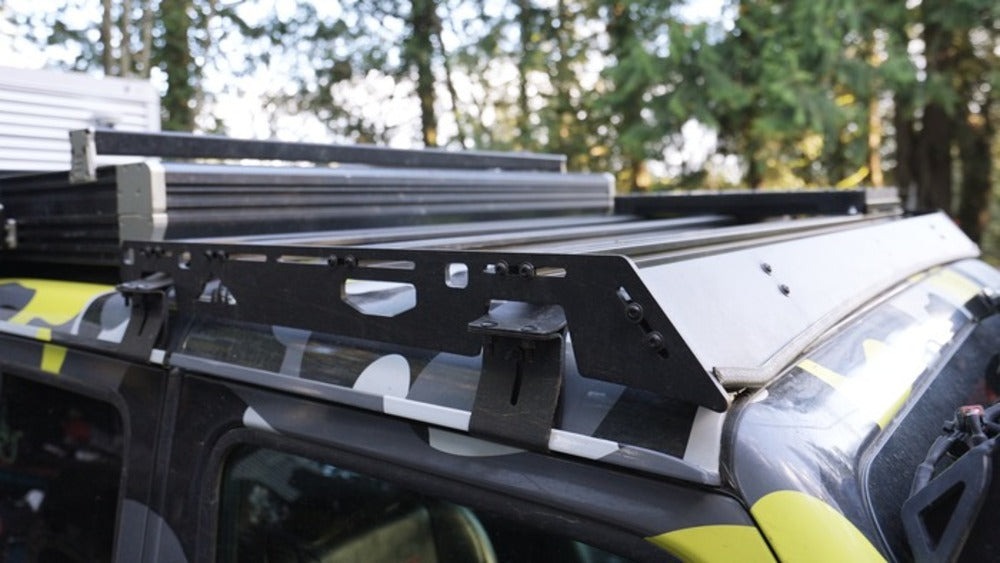 Sherpa The Moonlight Jeep Gladiator Roof Rack Close Up View