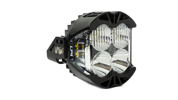 Image showing the Baja Designs LED lights with the LP4 mounts