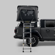 iKamper Skycamp 4.0 Duo hardshell rooftop tent closed on vehicle top view