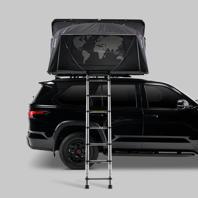 iKamper Skycamp 4.0 Quad rooftop tent closed on full-size SUV