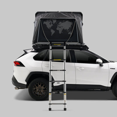 iKamper Skycamp 4.0 Trio rooftop tent closed on vehicle