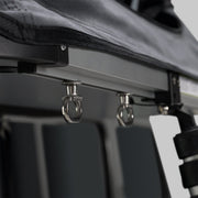 Skycamp 4.0 Trio rooftop tent overhead view in open position