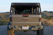 SofTopper Exo Truck Bed Rack Back Side
