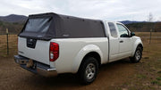 Softopper For Nissan Frontier Rear View Installed
