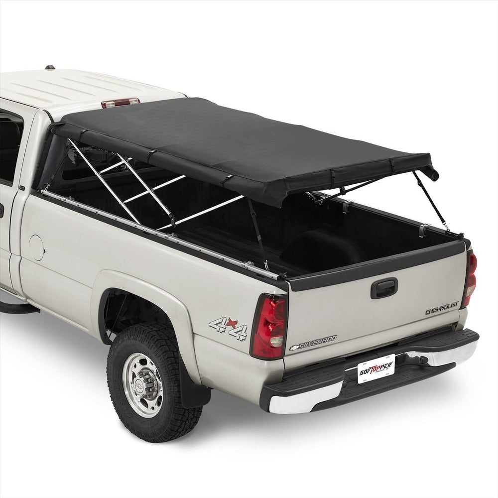 Softopper For Nissan Titan Long Bed Rolled Up