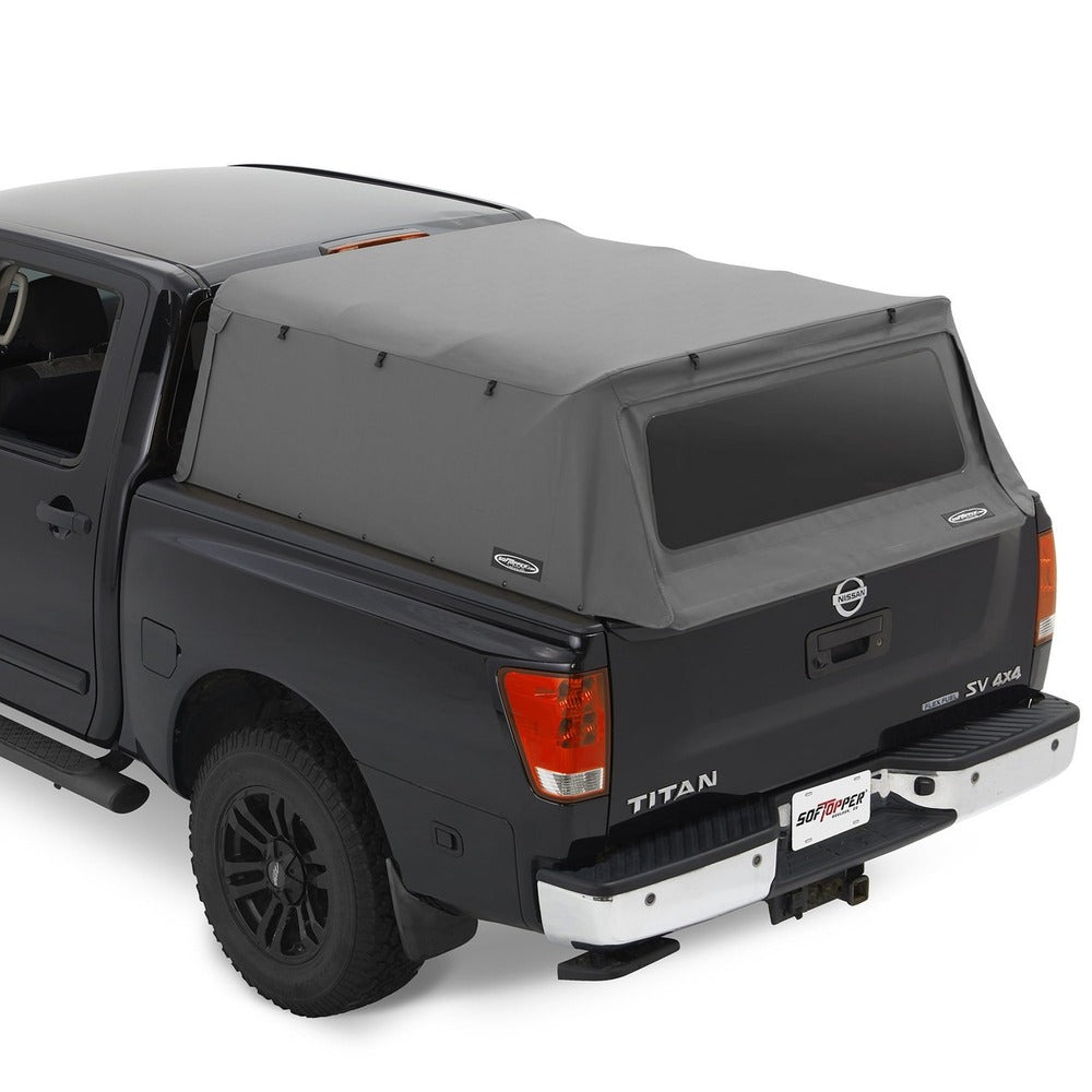 Softopper For Nissan Titan Short Bed Gray