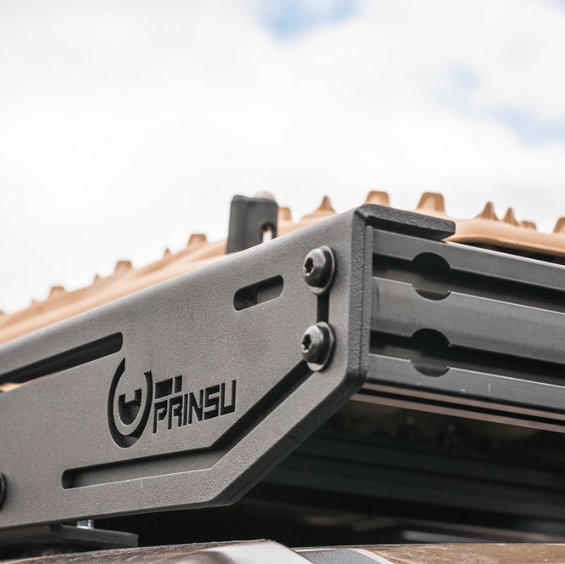 stronger side rails of the prinsu pro roof rack for toyota 4runner 5th gen