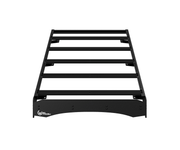 1st Gen Tacoma Double Cab Prinsu Pro cab rack overhead view showing slotted aluminum crossbars
