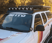Toyota Tacoma Prinsu Pro cab rack side profile low-profile aerodynamic design
