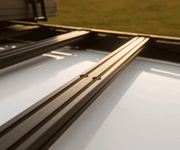 Tacoma Prinsu Pro Double Cab cab rack mounting feet detail close-up