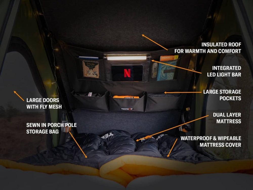 TentBox Cargo 2.0 Interior Features