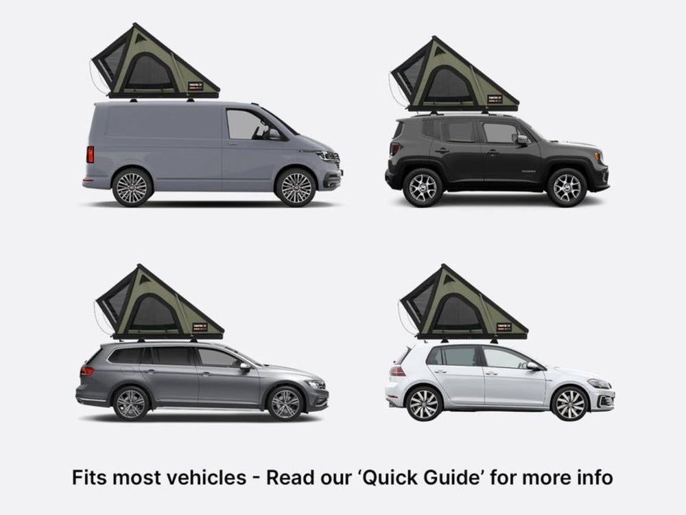 TentBox Cargo 2.0 Mounted On Different Vehicles