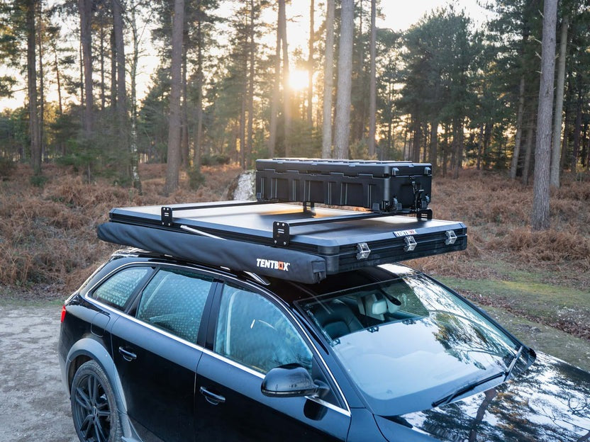 TentBox Cargo Roof Bars 2.0 Mounted