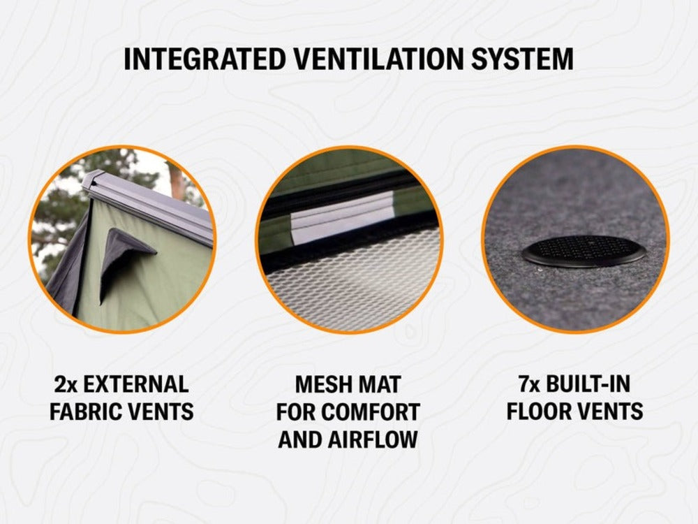 TentBox Cargo 2.0 Integrated Ventilation System