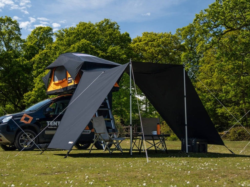 TentBox Lite 2.0 Tunnel Awning Set Up