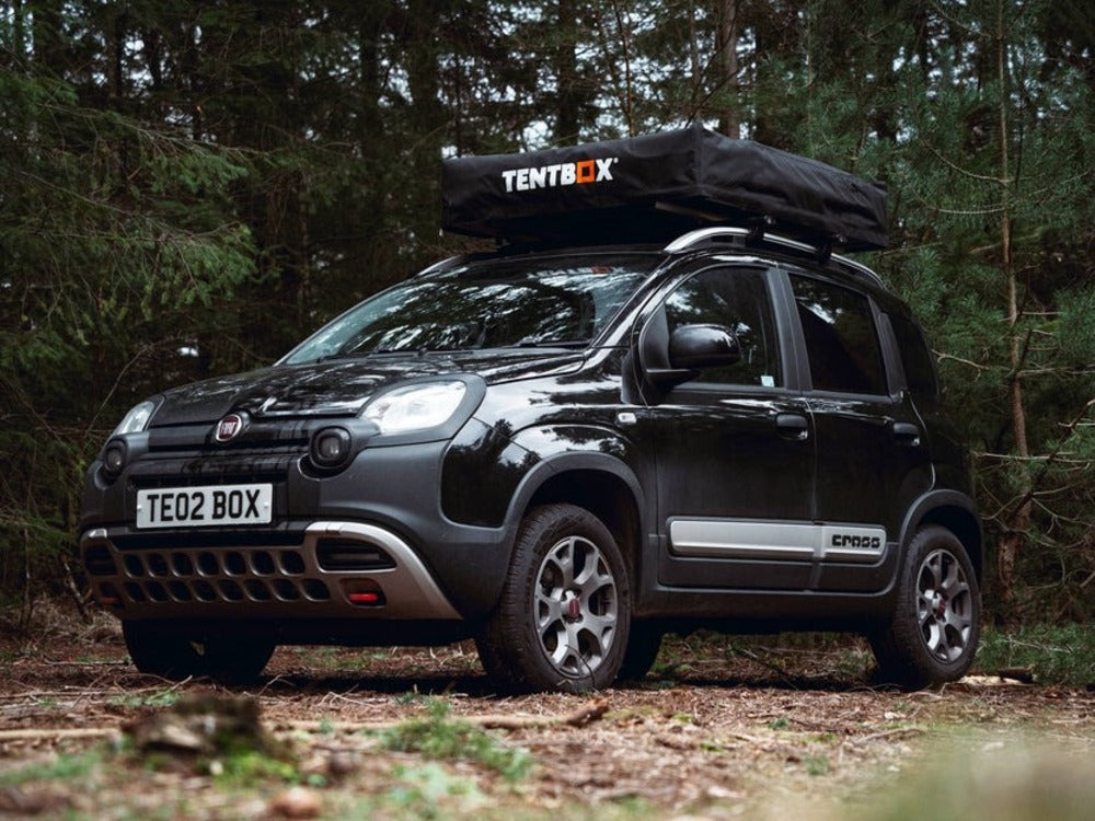 Packed TentBox Lite 2.0 Mounted On A Car