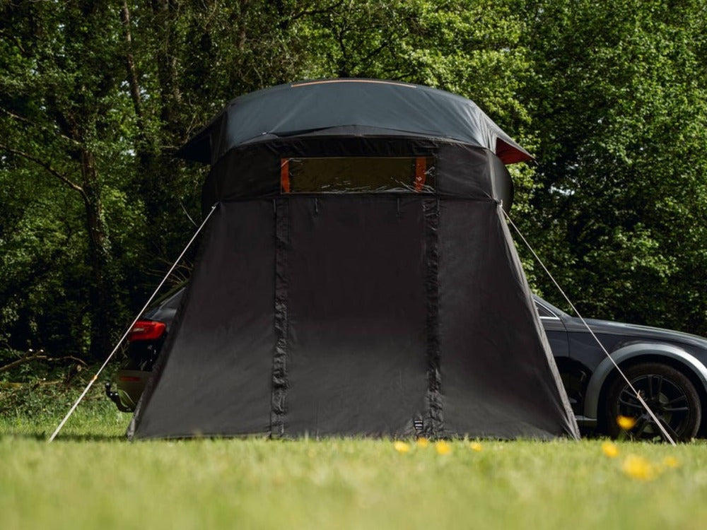 Front View Of The Installed TentBox Lite XL Living Pod