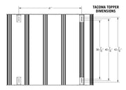 Backwoods Toyota Tacoma Bed Rack - DRIFTR Topper (Add-on)