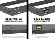 Rear fairing configuration options