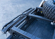 Toyota Tundra Mid-Height Bed Rack top view showing crossbars