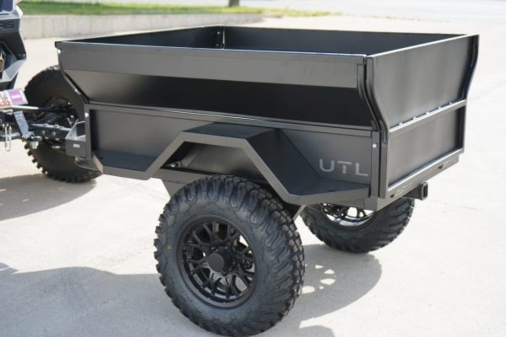 Side View Of The Attached Trail Trailer UTL