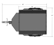 Trail Trailer UTL Top View Dimensions