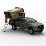 Tuff Stuff Alpha 2 Person Roof Top Tent Open View On Tacoma