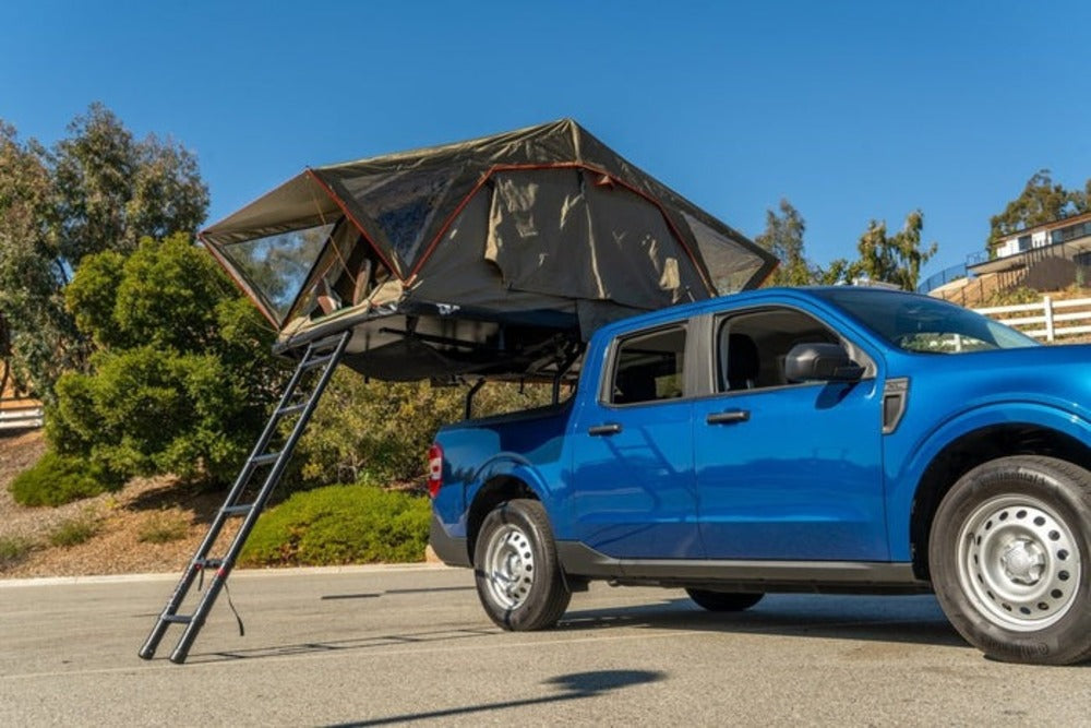 Tuff Stuff Trailhead Pro Roof Top Tent Deployed