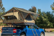 Tuff Stuff Trailhead Pro Roof Top Tent Installed On A Bed Rack