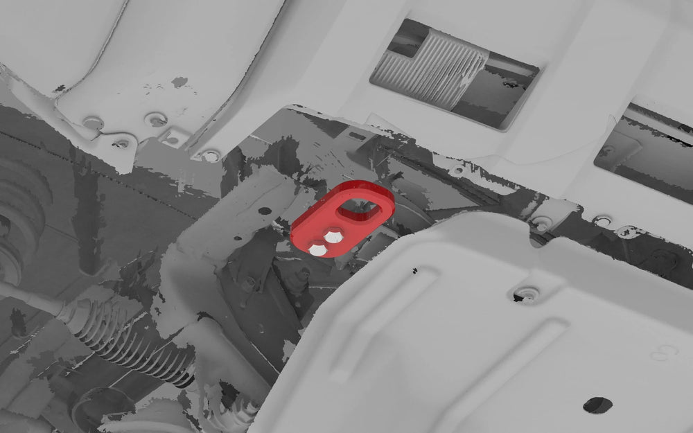 2025-Current Toyota 4Runner Lower Front Recovery Points