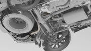 2024-Current Lexus GX550/Toyota Land Cruiser Titanium Axle Dump Exhaust