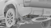 2024-Current Lexus GX550/Toyota Land Cruiser Titanium Axle Dump Exhaust