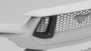 2024-Current Ford Mustang GT Dry Carbon Grille Inserts