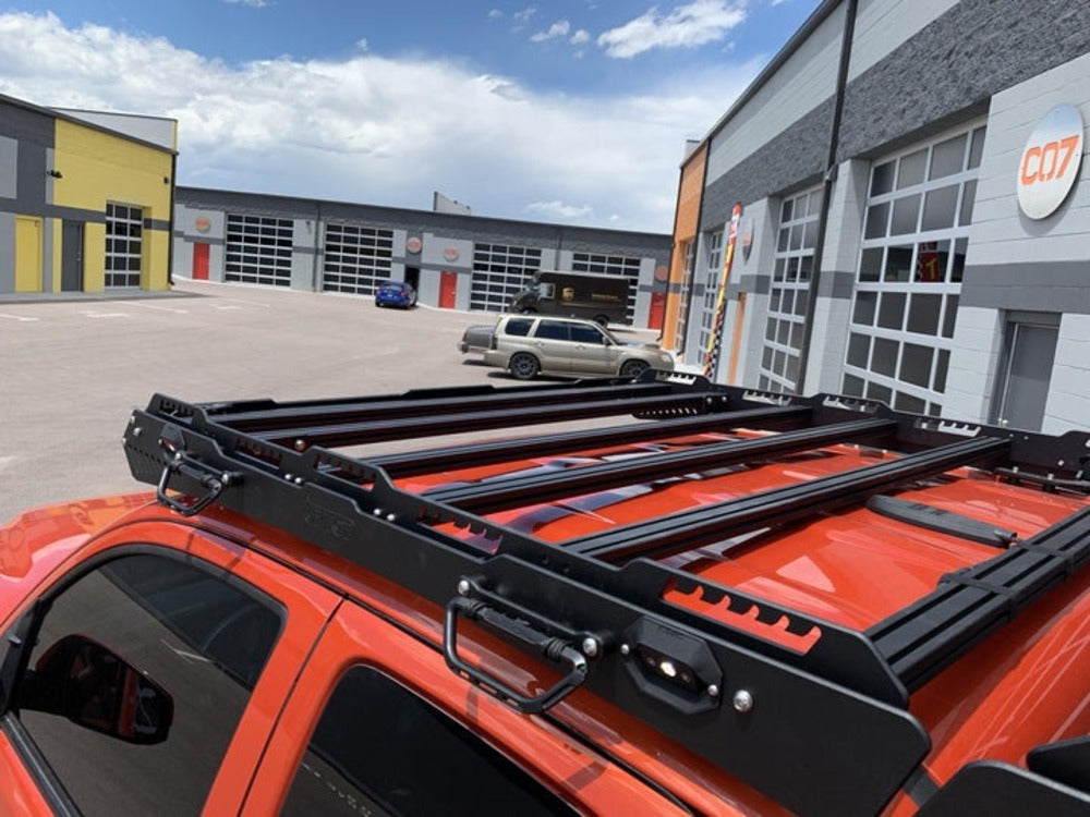 upTOP Overland Alpha Tacoma Roof Rack Top View